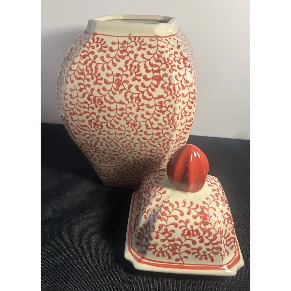 Japanese Vase 13 Inches Tall, 7.5 Inches Wide